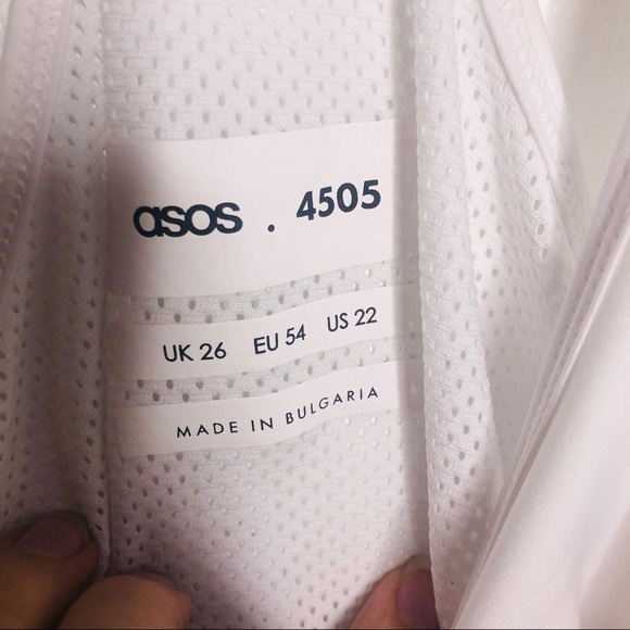 ASOS Curve White Racerback Tank Top Workout 22 - Picture 3 of 6